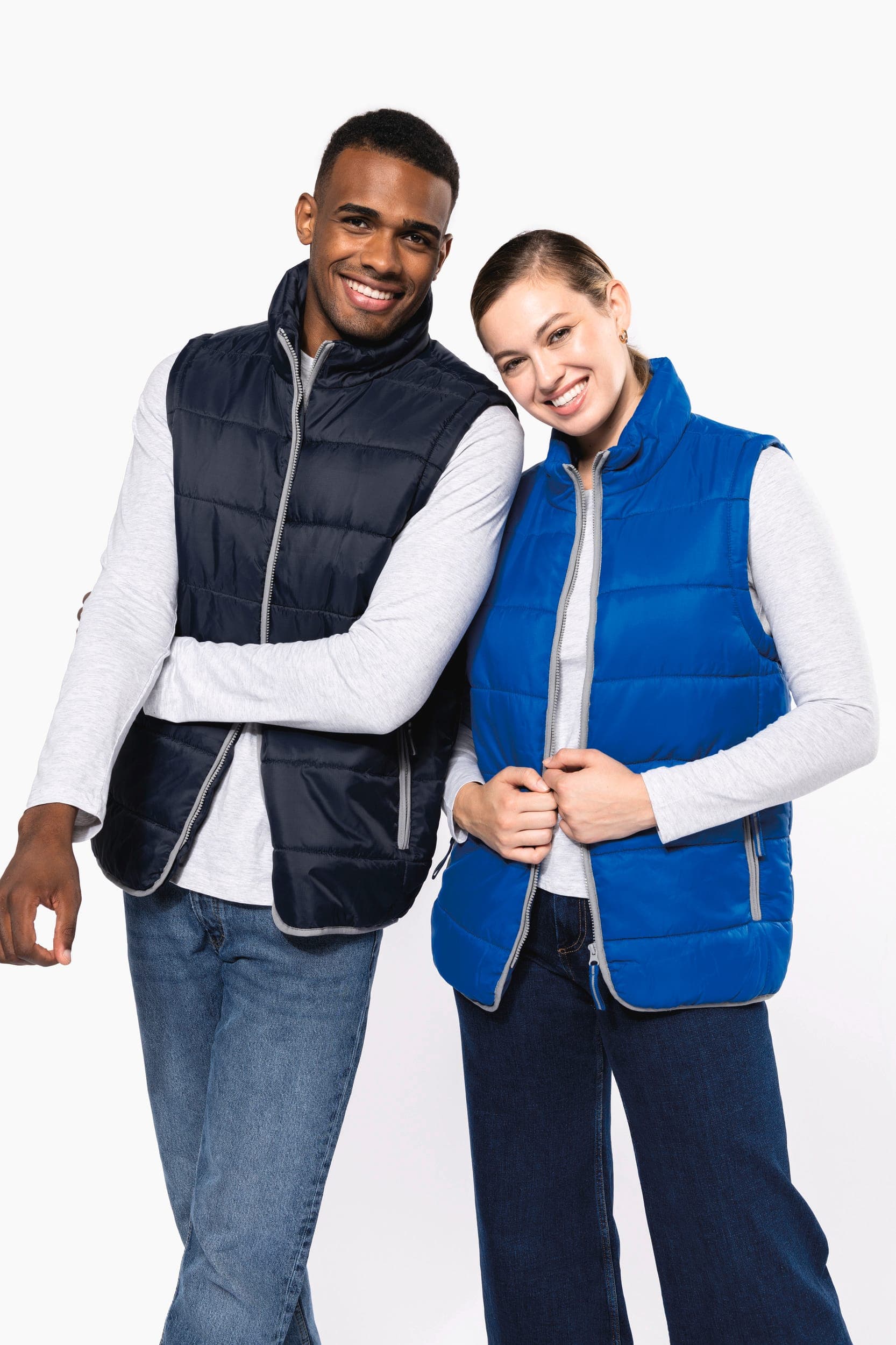 Bodywarmer matelassé unisexe