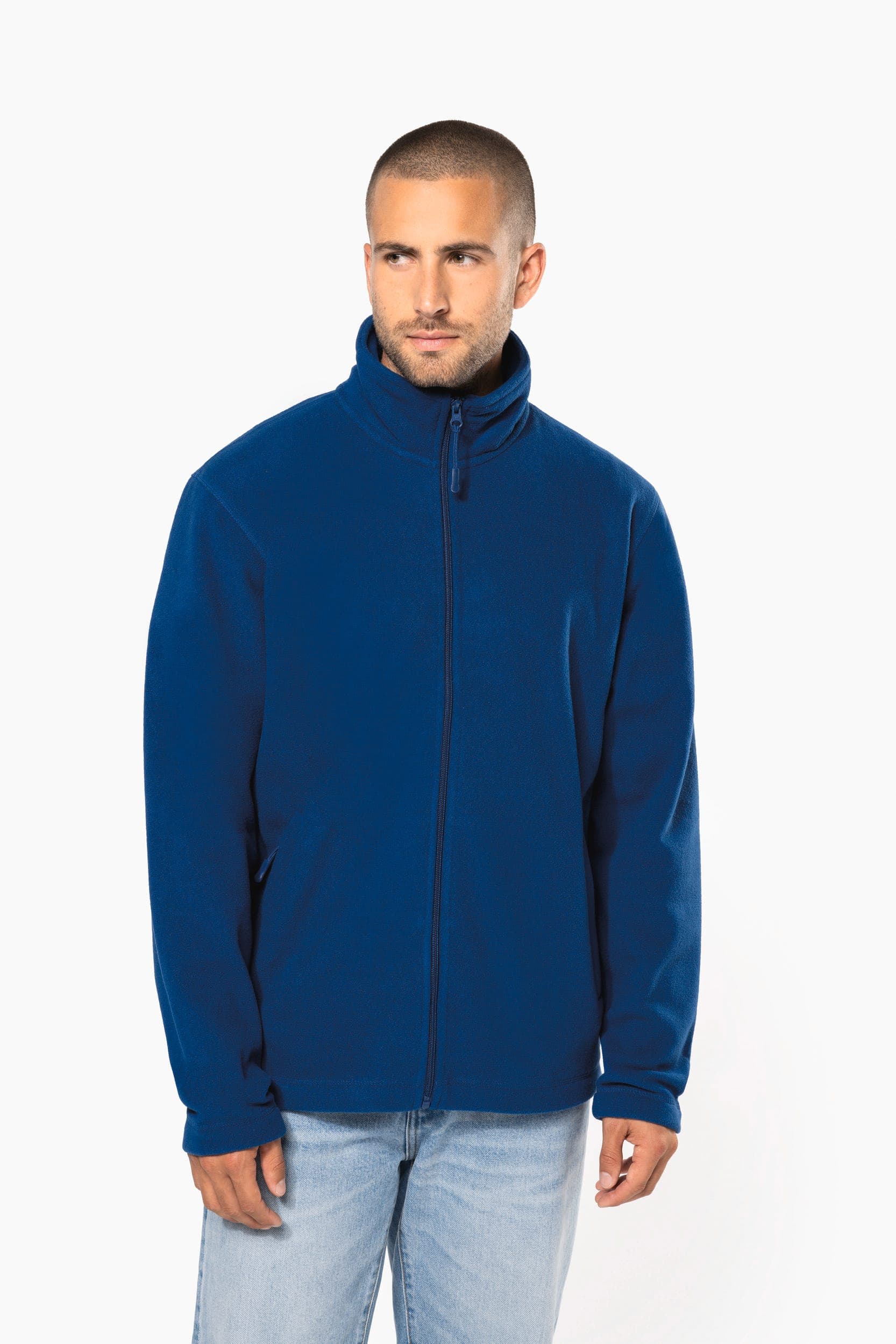 Veste micropolaire zippée homme