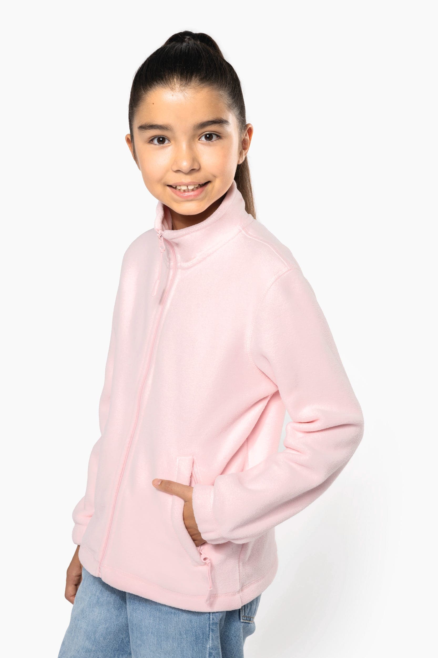 Veste micropolaire zippée enfant