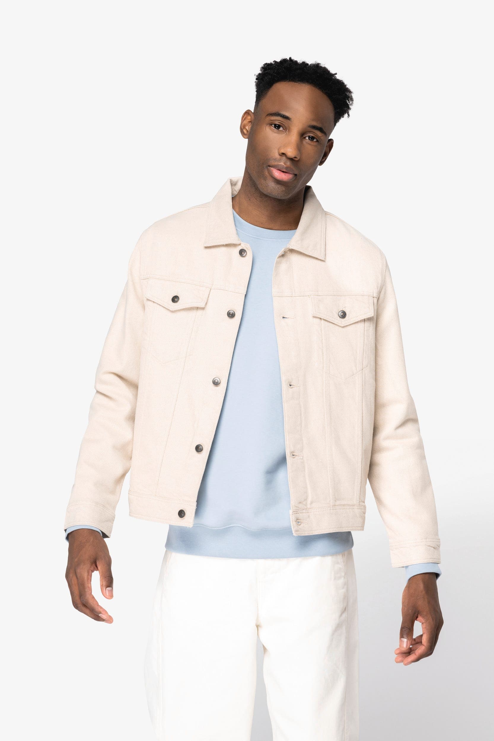 Veste écoresponsable en chanvre homme