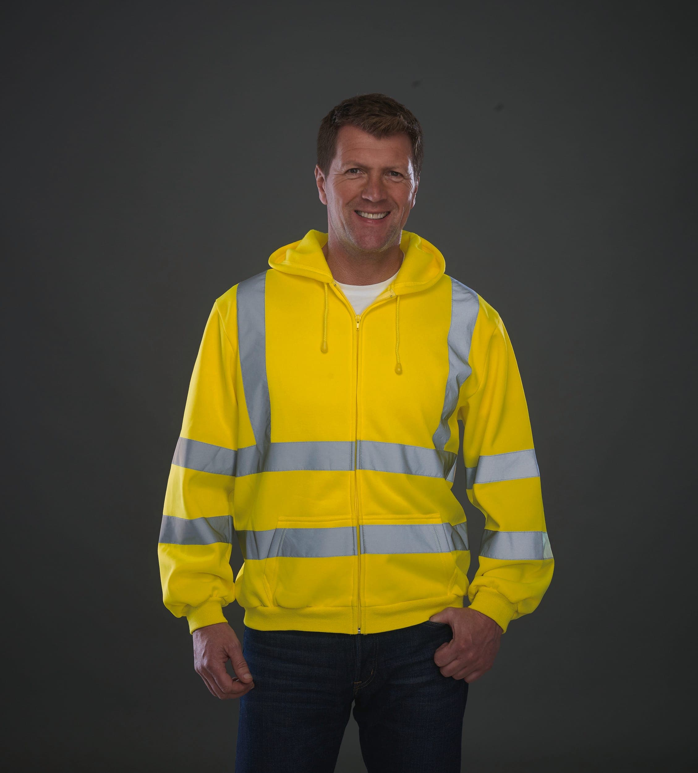 Sweat-shirt zippé capuche