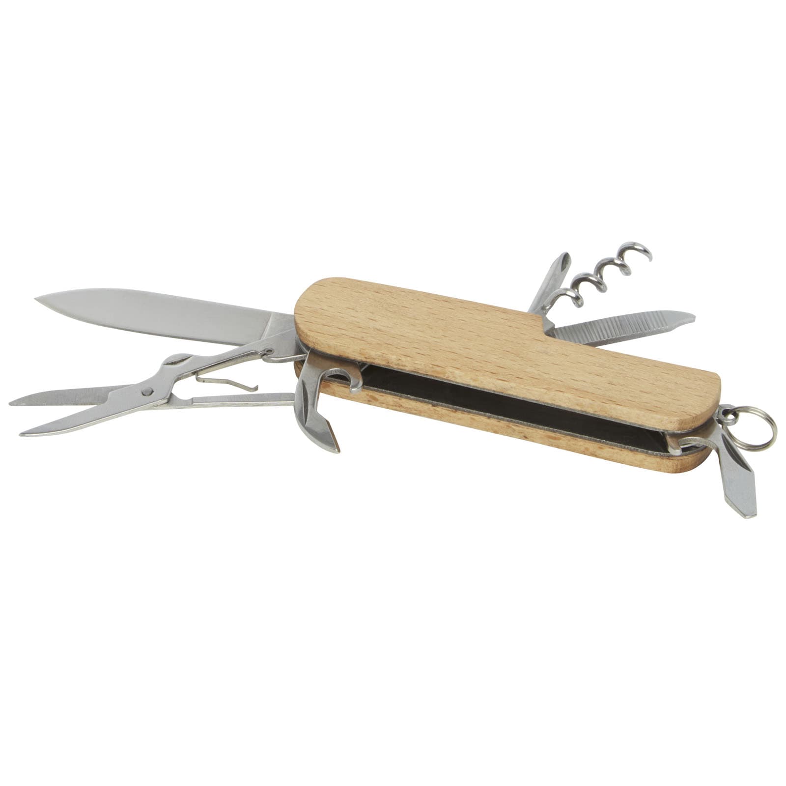 Couteau de poche Richard en bois à 7 fonctions