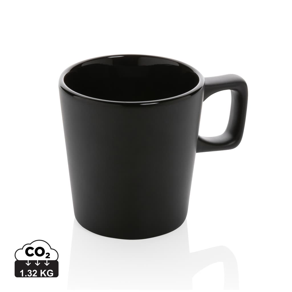 Mug 300ml en céramique au design moderne