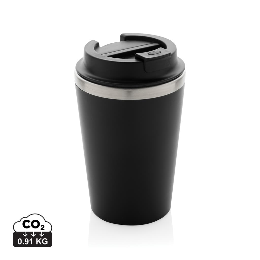 Mug 350ml à double paroi en PP recyclé RCS Java