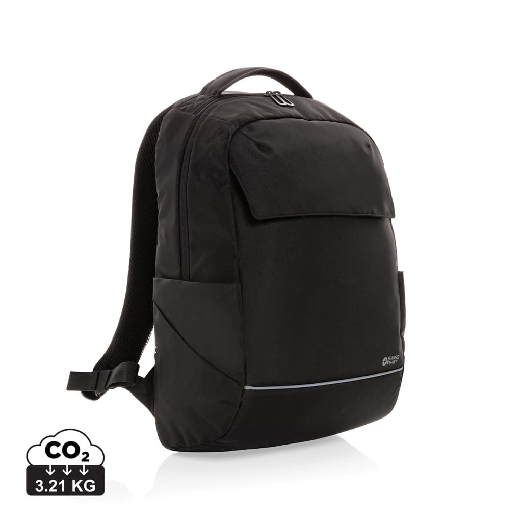 Sac à dos ordinateur 15.6" Swiss Peak Brooke en rPET AWARE™