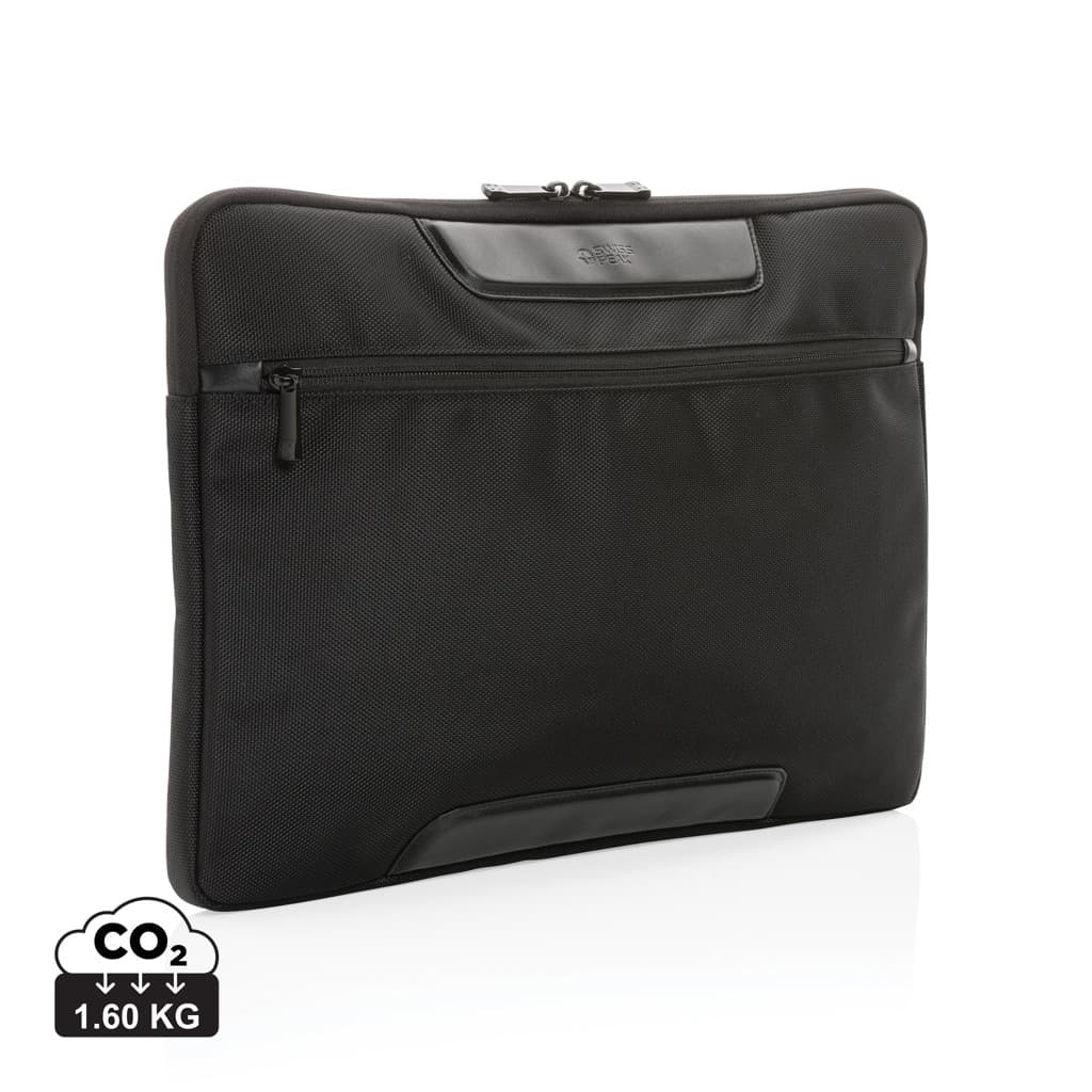 Pochette ordinateur 15.6" Swiss Peak Voyager en rPET AWARE™