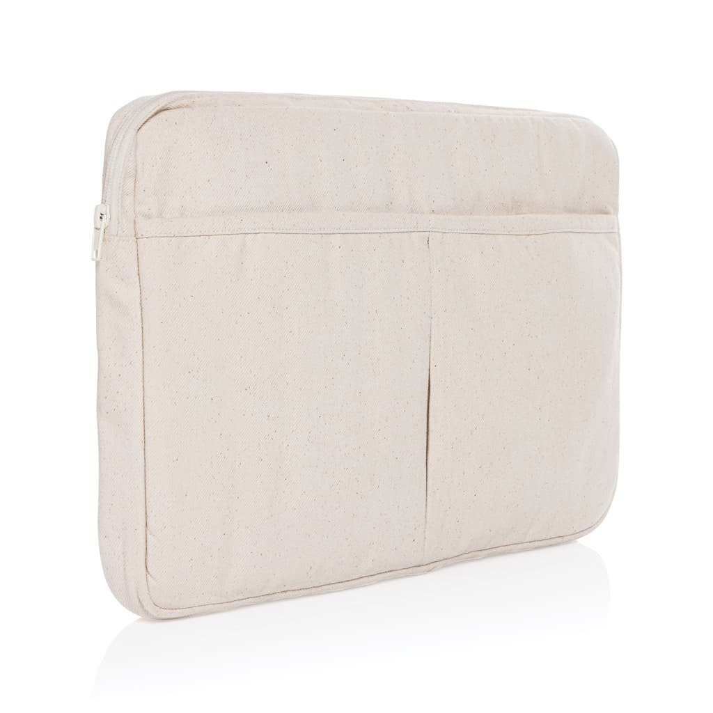 Pochette ordinateur 15,6'' en coton recyclé AWARE™ Laluka
