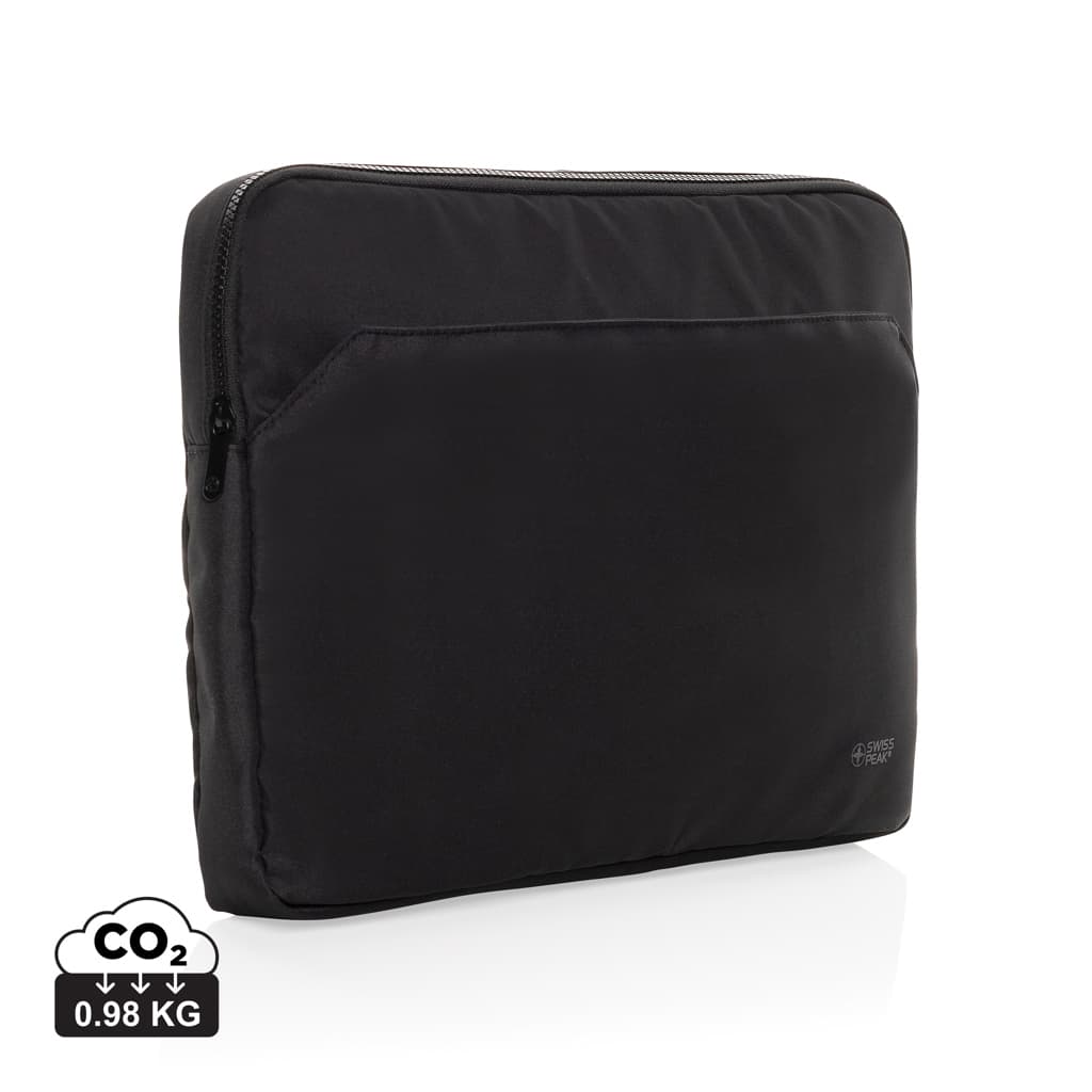 Pochette ordi 15.6'' en rPET AWARE™ Swiss Peak Essential