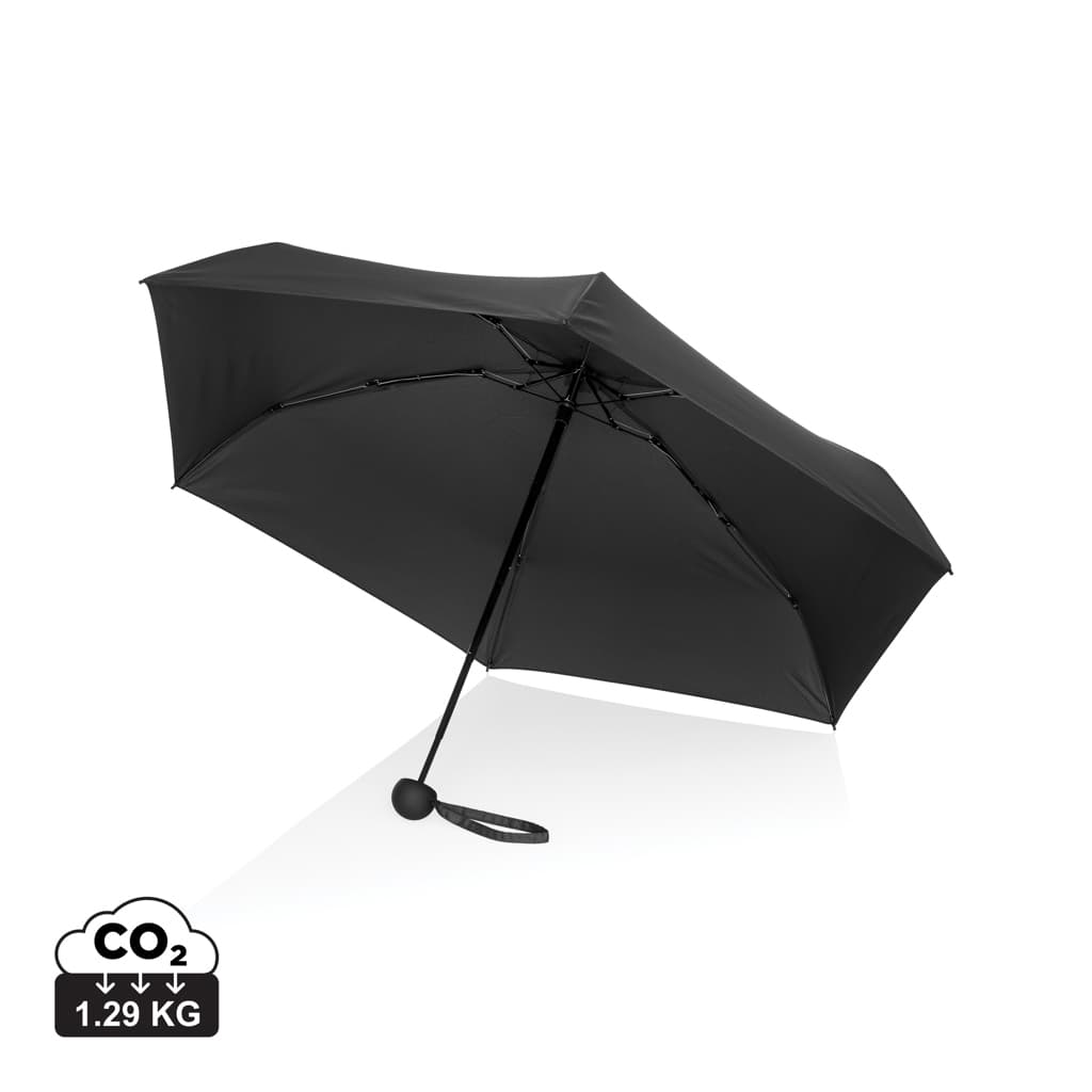 Mini-parapluie de 19,5 pouces en rPET 190T Pongee Aware™