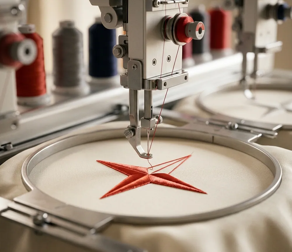 Broderie haute définition
