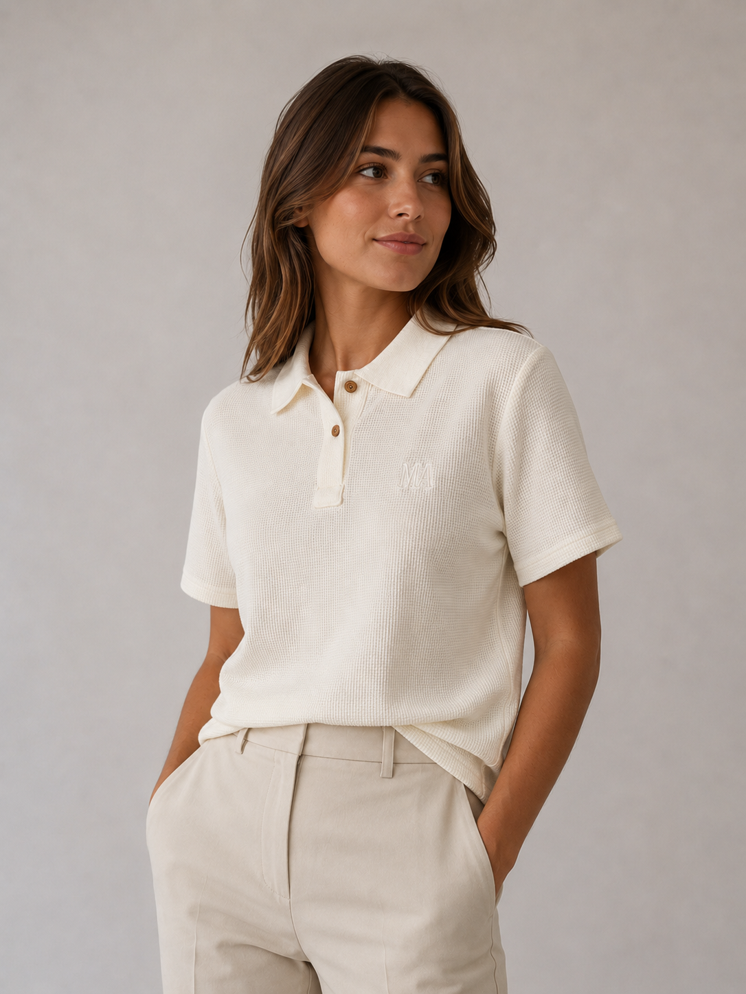 Polo 180 g/m² Coton Nid d'abeille Made in France